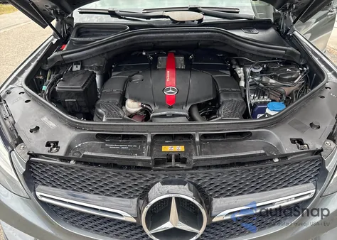 2017 Mercedes-Benz Gle Coupe 43 Amg из США, поврежденный, VIN 4JGED6EB4HA083277